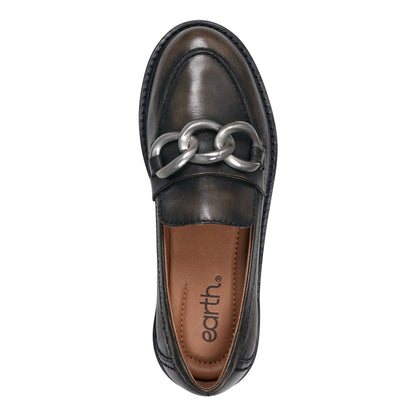 Zalor Round Toe Lug Sole Casual Slip-on Loafers - Earth Shoes Trending