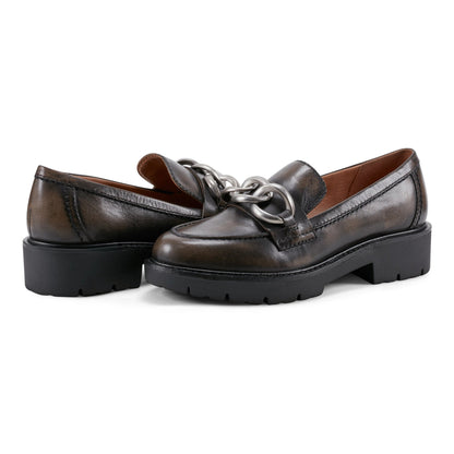 Zalor Round Toe Lug Sole Casual Slip-on Loafers - Earth Shoes Trending