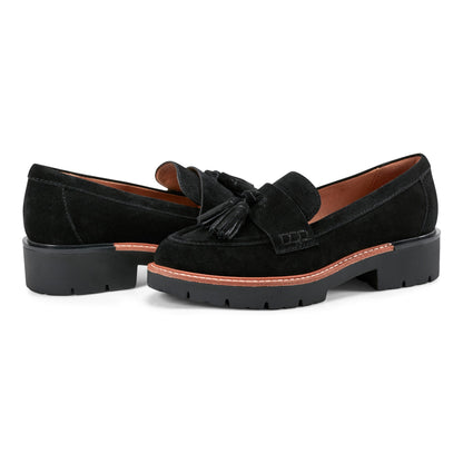Zimm Round Toe Lug Sole Casual Slip-on Loafers - Earth Shoes Best Seller
