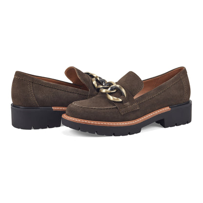Zalor Round Toe Lug Sole Casual Slip-on Loafers - Earth Shoes Recommended