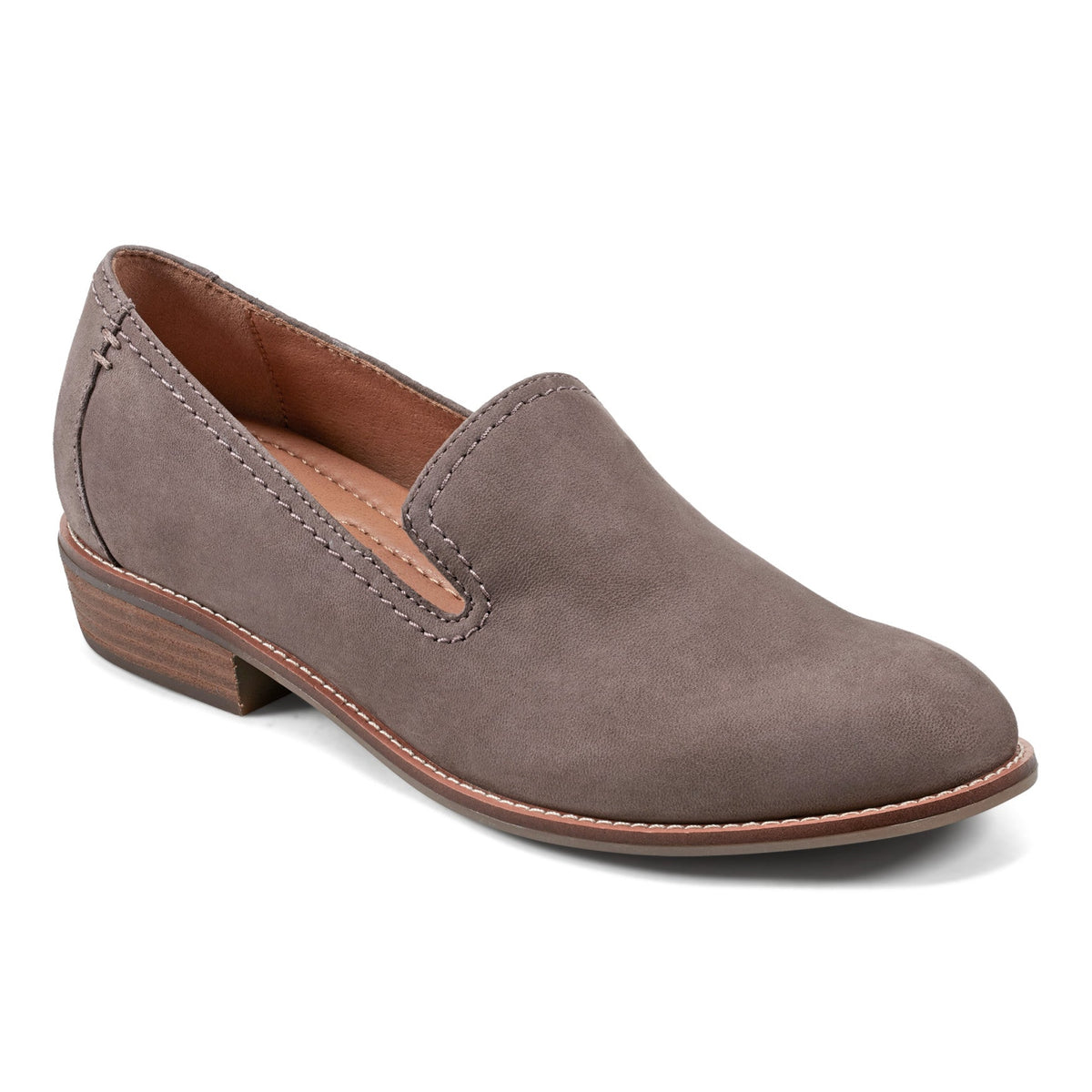 Edna Round Toe Casual Slip-on Flat Loafers - Earth Shoes Exclusive