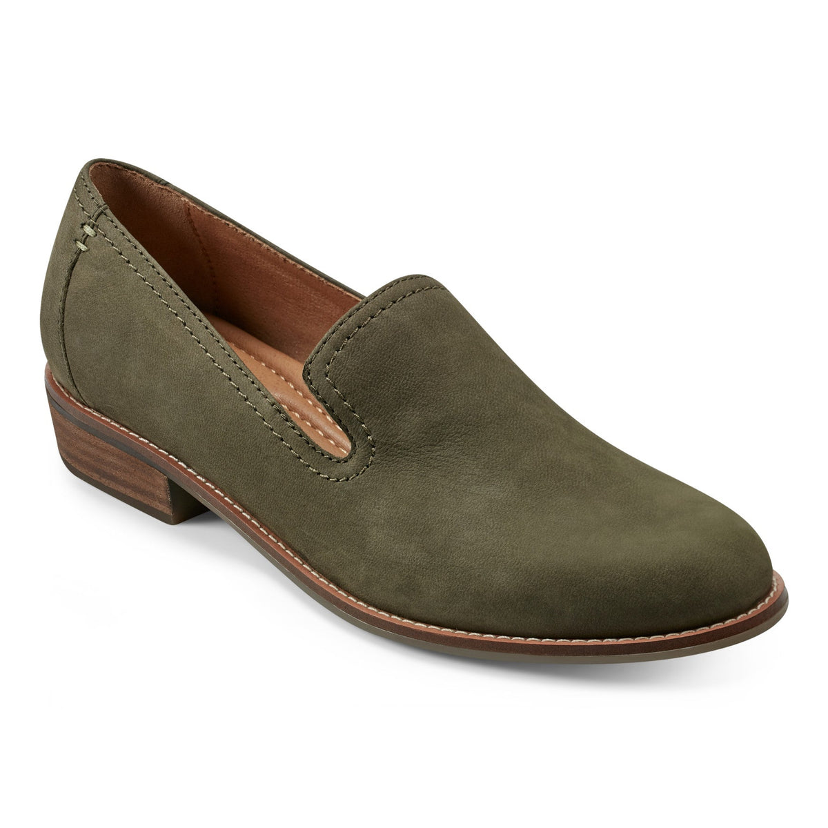 Edna Round Toe Casual Slip-on Flat Loafers - Earth Shoes Signature