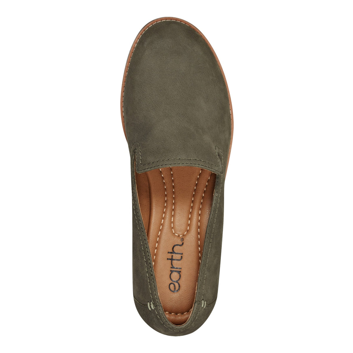 Edna Round Toe Casual Slip-on Flat Loafers - Earth Shoes Signature