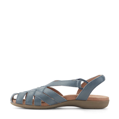 Berri Woven Casual Round Toe Slip-on Sandals - Earth Shoes Premium