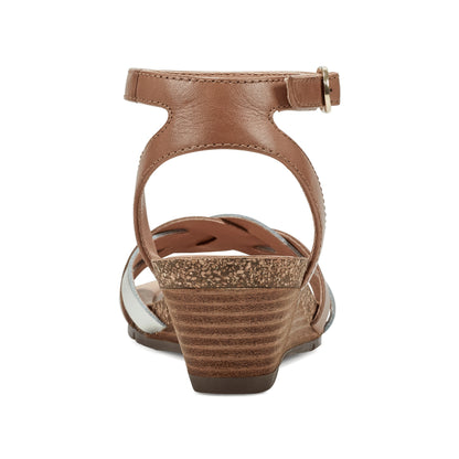 Herly Woven Strappy Stacked Heel Dress Sandals - Earth Shoes Trending