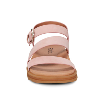 Lainey Casual Strappy Round Toe Flat Sandals - Earth Shoes Exclusive