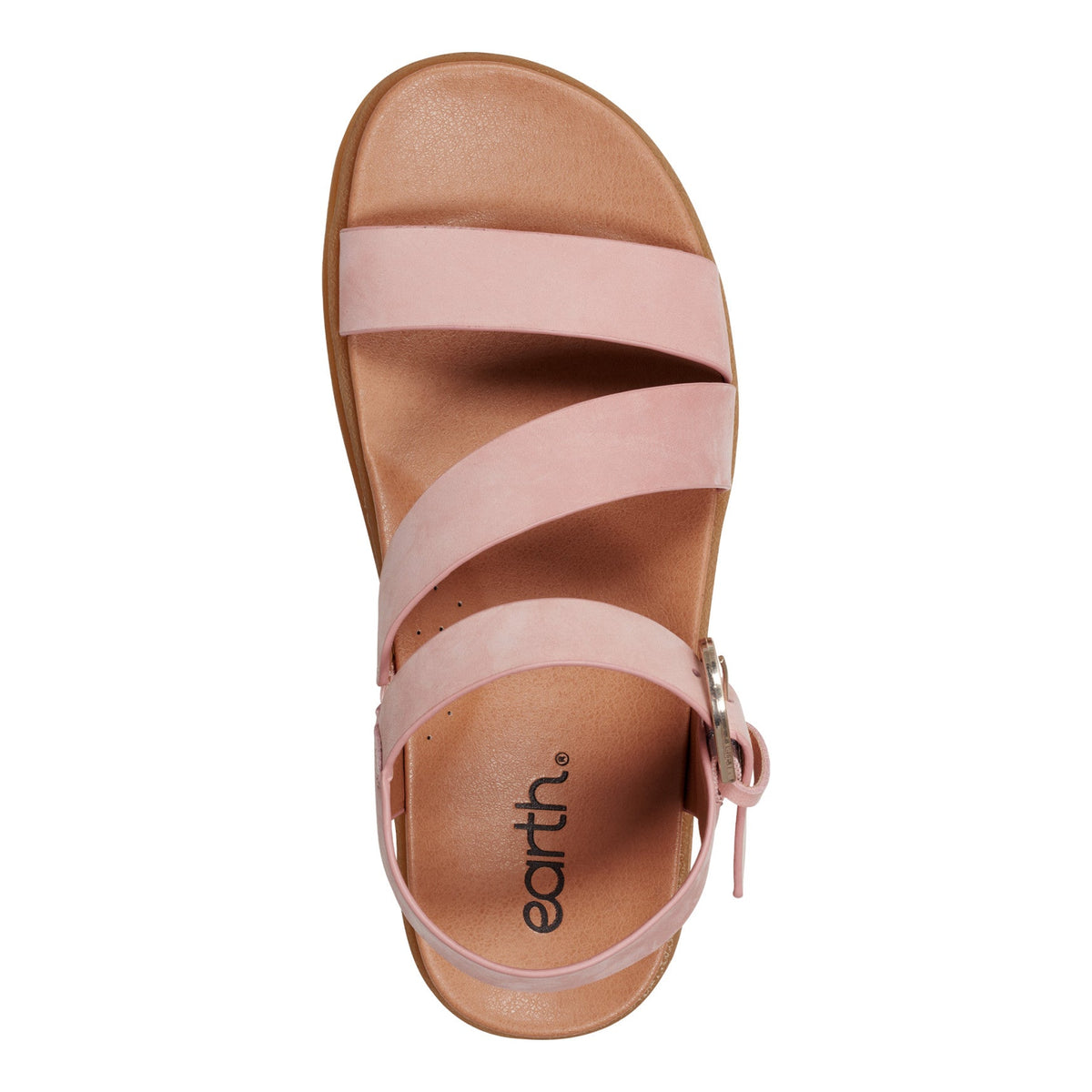 Lainey Casual Strappy Round Toe Flat Sandals - Earth Shoes Exclusive
