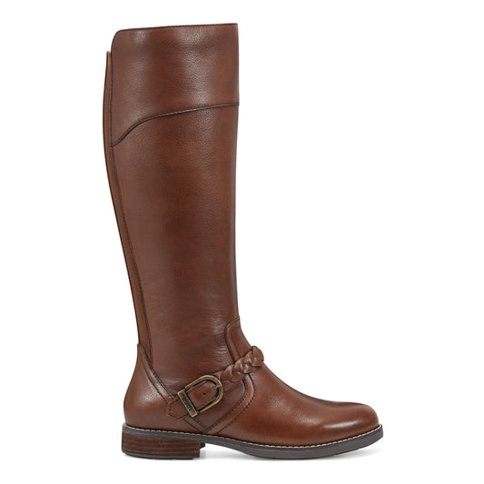 Mira Round Toe High Shaft Casual Boots - Earth Shoes Trending