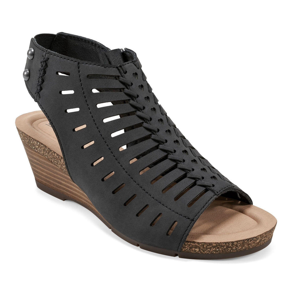Hana Round Toe Laser Cut Dress Sandals - Earth Shoes New