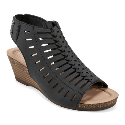 Hana Round Toe Laser Cut Dress Sandals - Earth Shoes New
