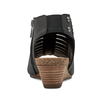 Hana Round Toe Laser Cut Dress Sandals - Earth Shoes New