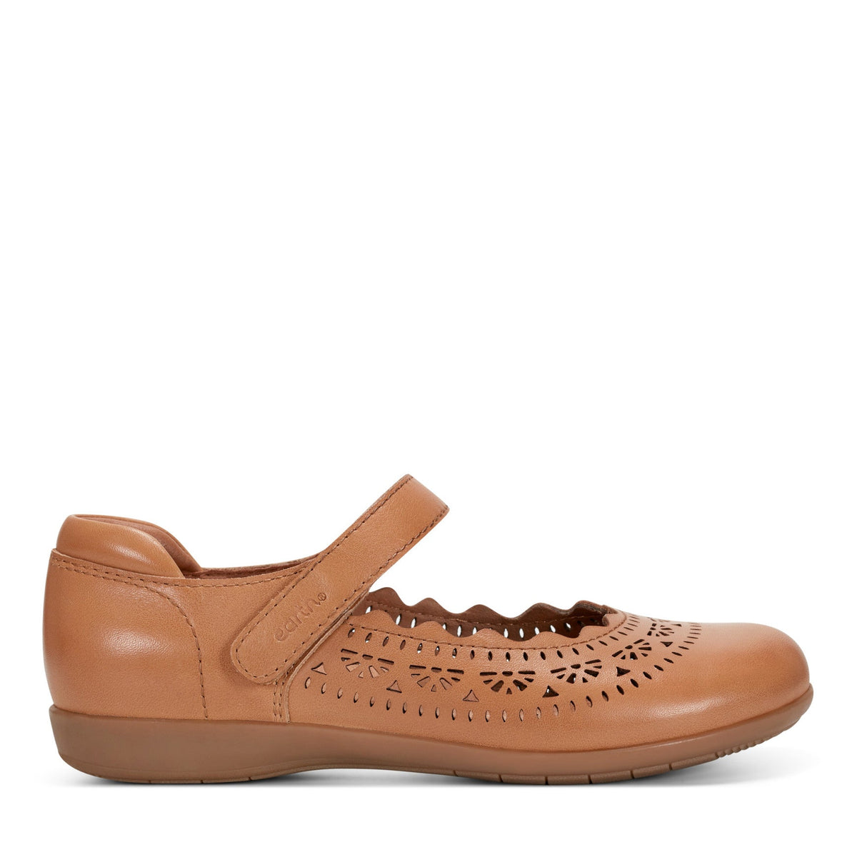 Brady Round Toe Adjustable Strap Casual Flats - Earth Shoes Exclusive