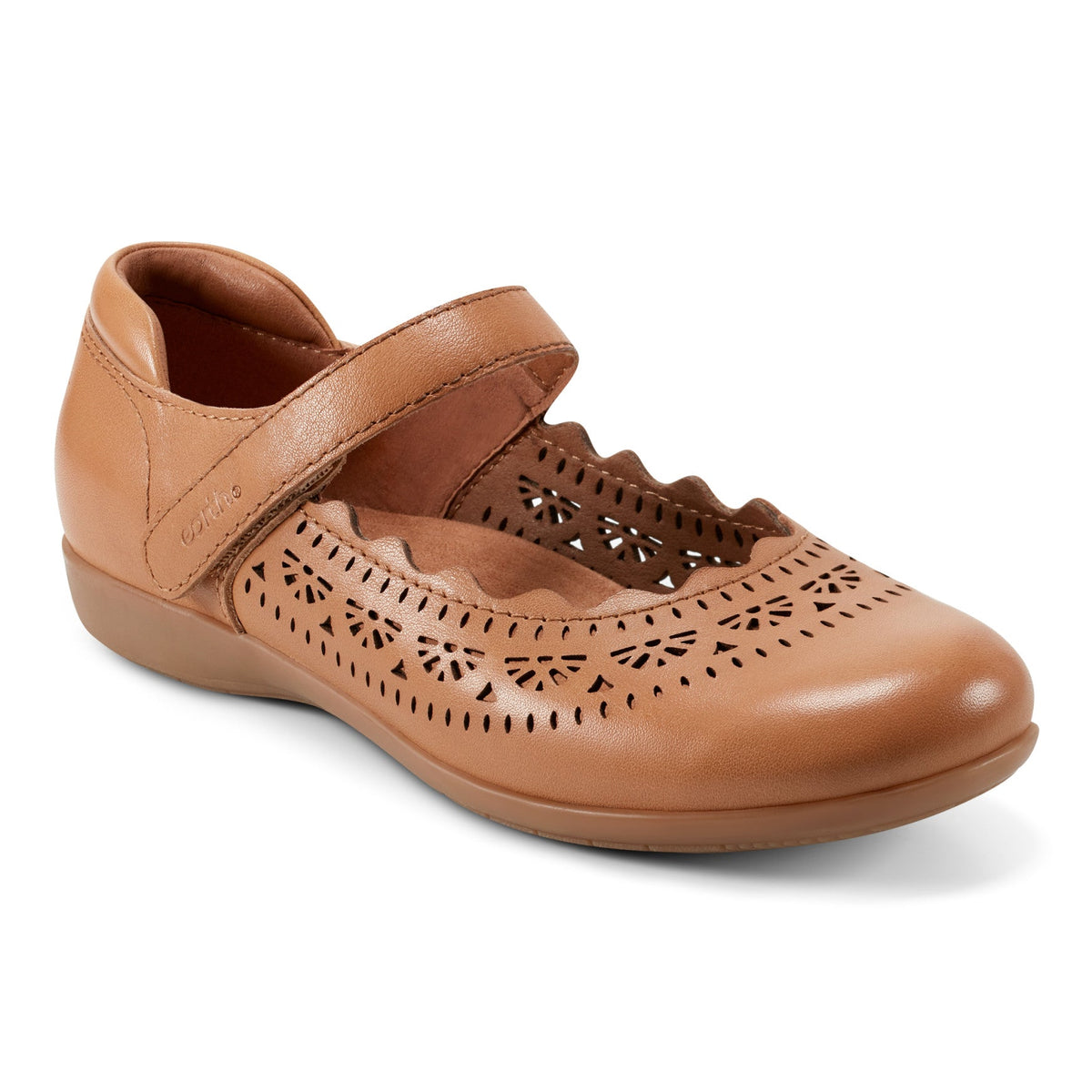 Brady Round Toe Adjustable Strap Casual Flats - Earth Shoes Exclusive