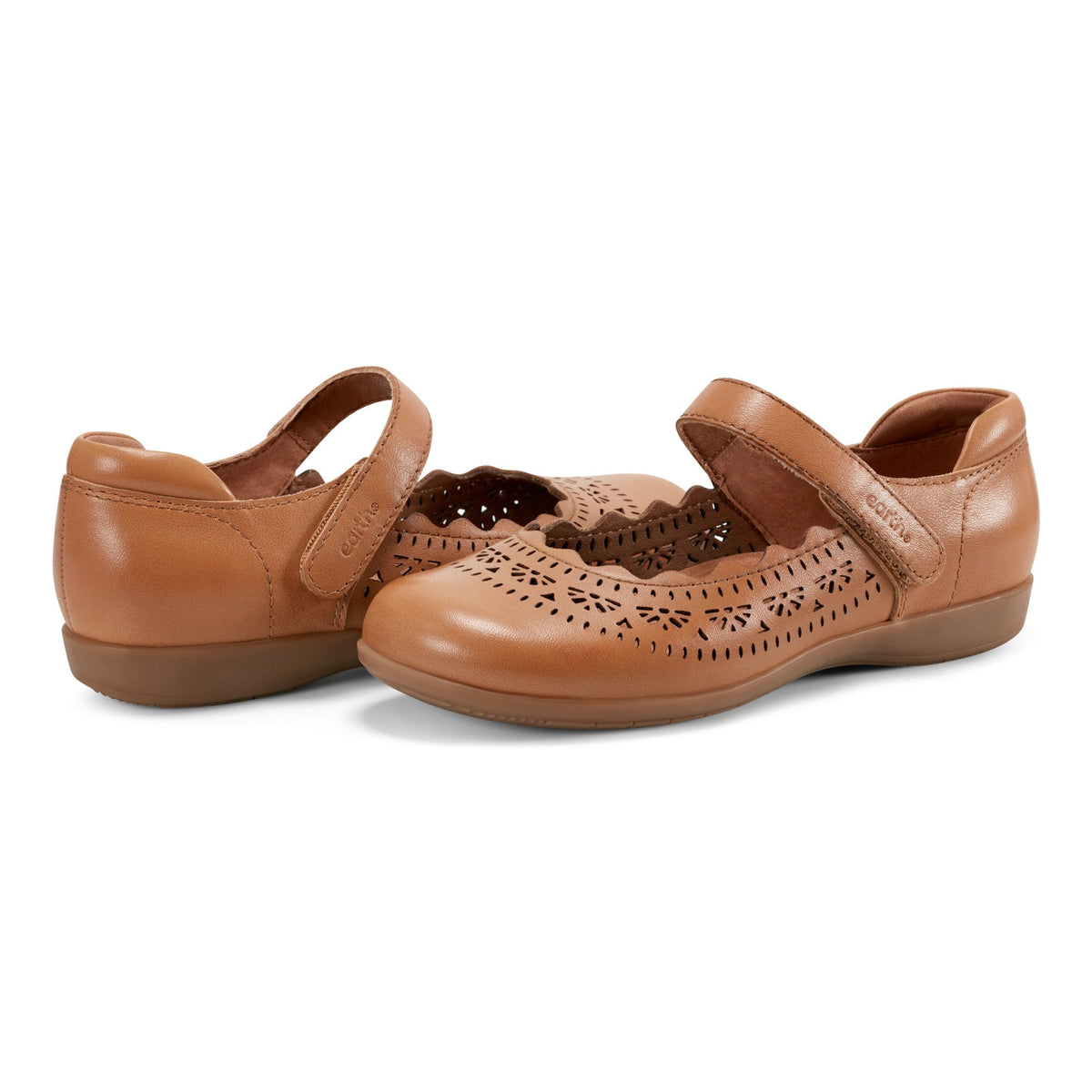 Brady Round Toe Adjustable Strap Casual Flats - Earth Shoes Exclusive