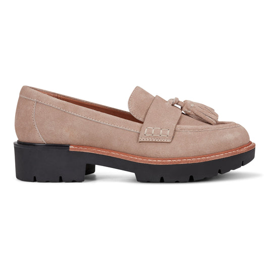 Zimm Round Toe Lug Sole Casual Slip-on Loafers - Earth Shoes Signature