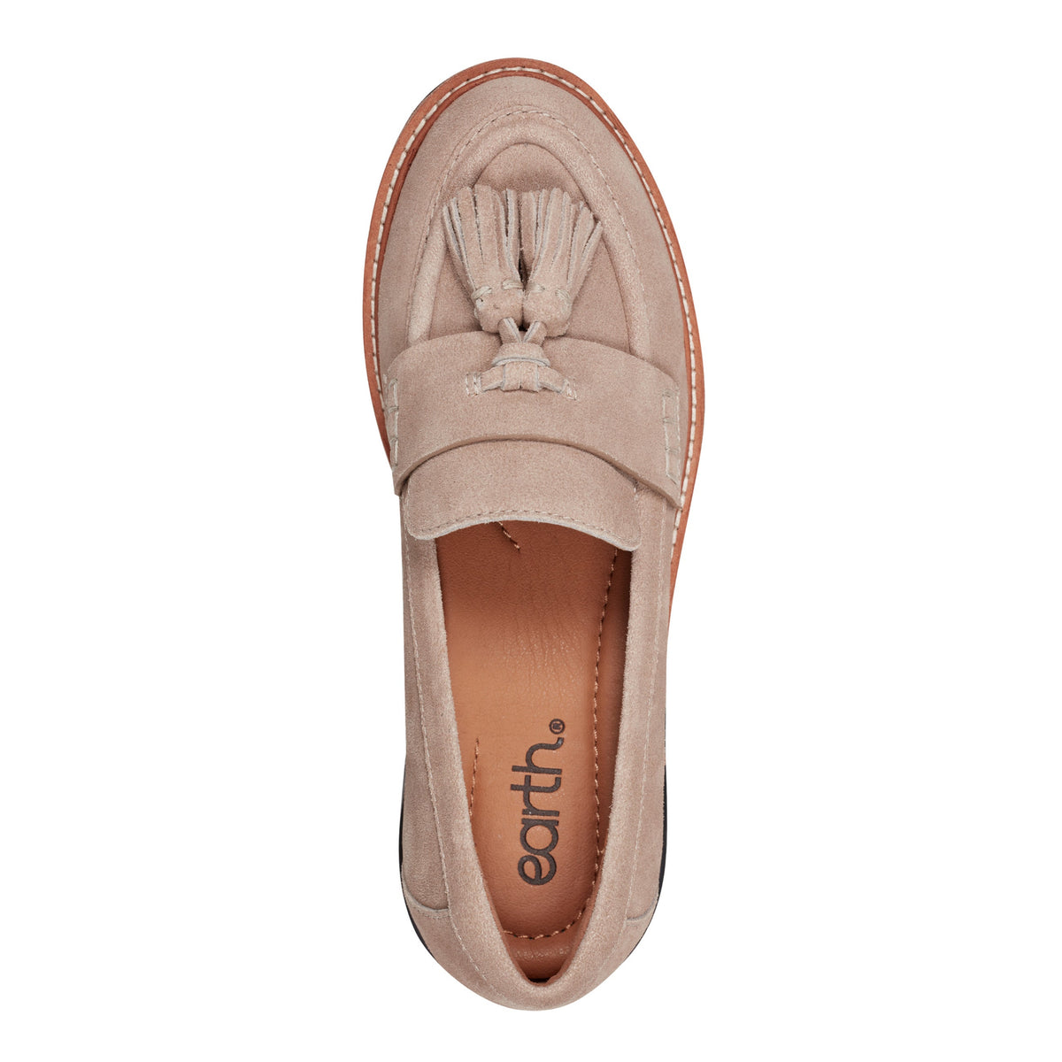 Zimm Round Toe Lug Sole Casual Slip-on Loafers - Earth Shoes Signature