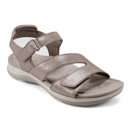 Sureal Leather Strappy Sandals - Earth Shoes New