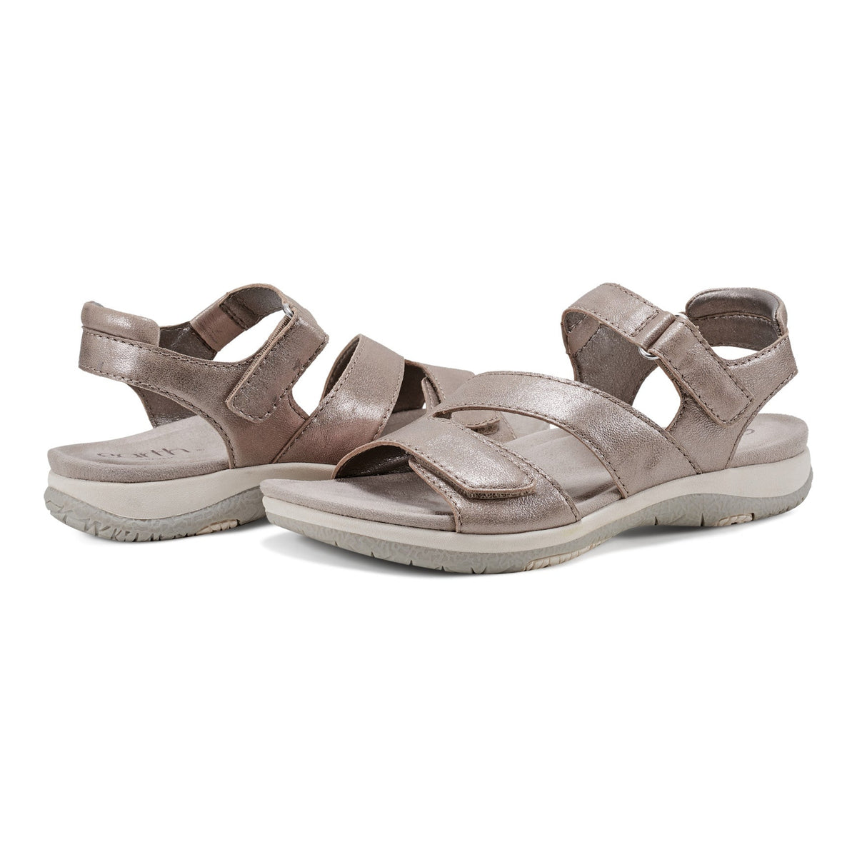 Sureal Leather Strappy Sandals - Earth Shoes New