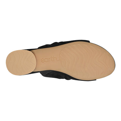 Talma Ruched Flat Slip-On Sandals - Earth Shoes Featured
