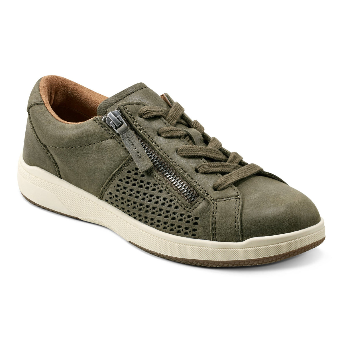 Netta Round Toe Casual Lace-up Sneakers - Earth Shoes Signature