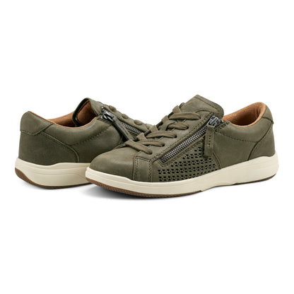 Netta Round Toe Casual Lace-up Sneakers - Earth Shoes Signature
