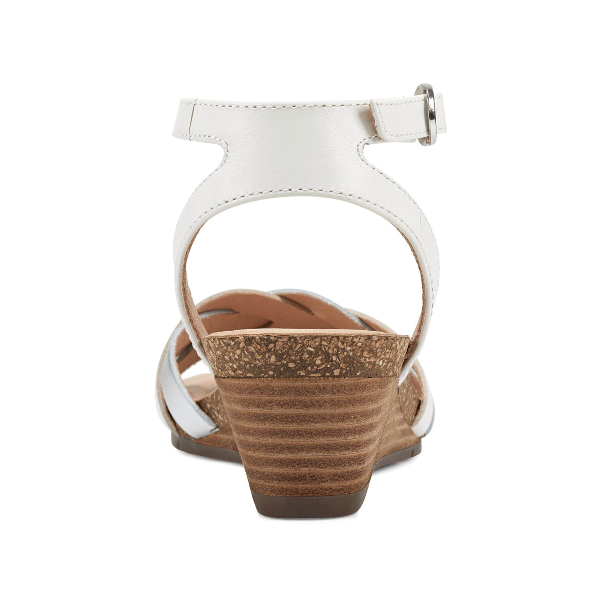 Herly Woven Strappy Stacked Heel Dress Sandals - Earth Shoes Premium