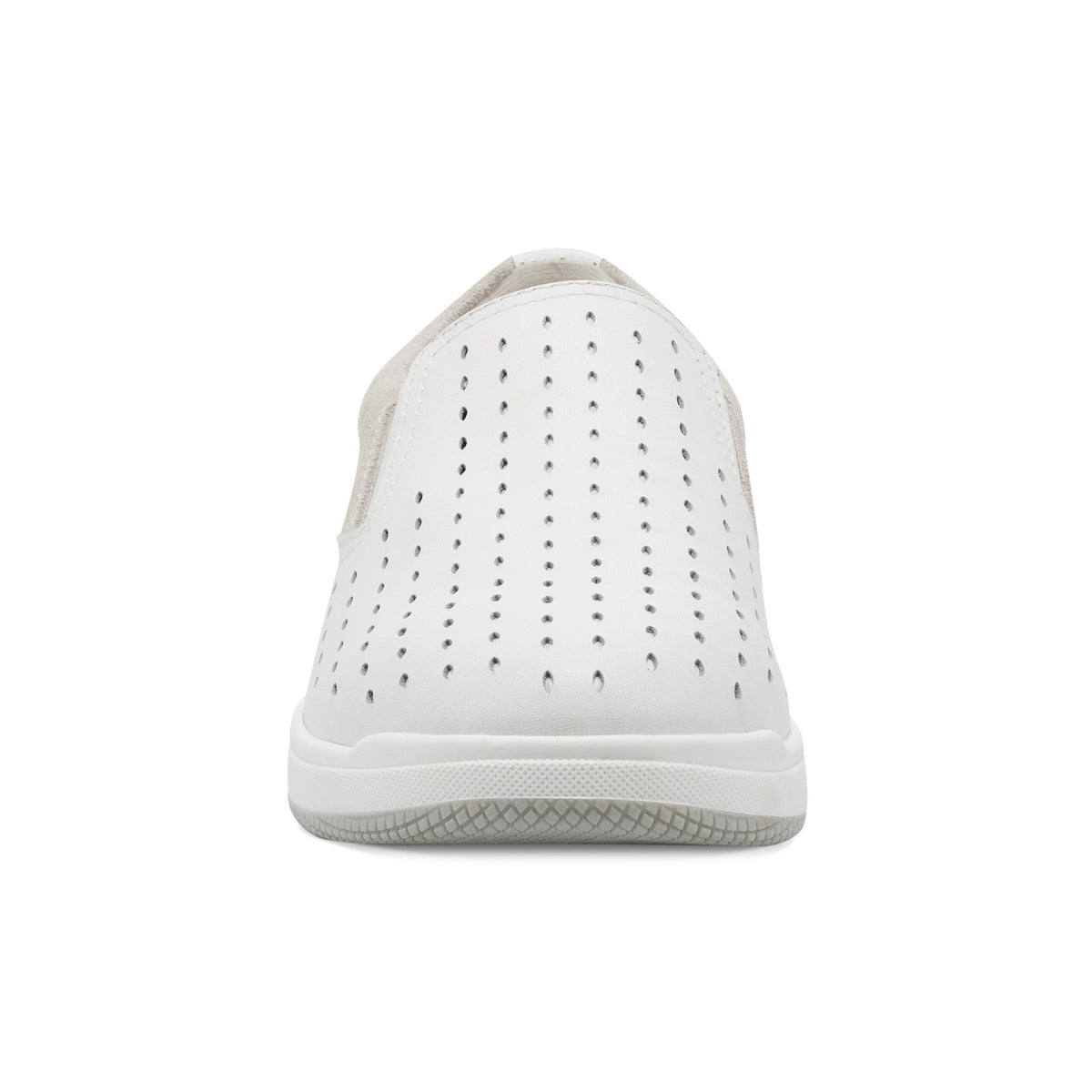 Nel Laser Cut Round Toe Casual Slip-on Sneakers - Earth Shoes New