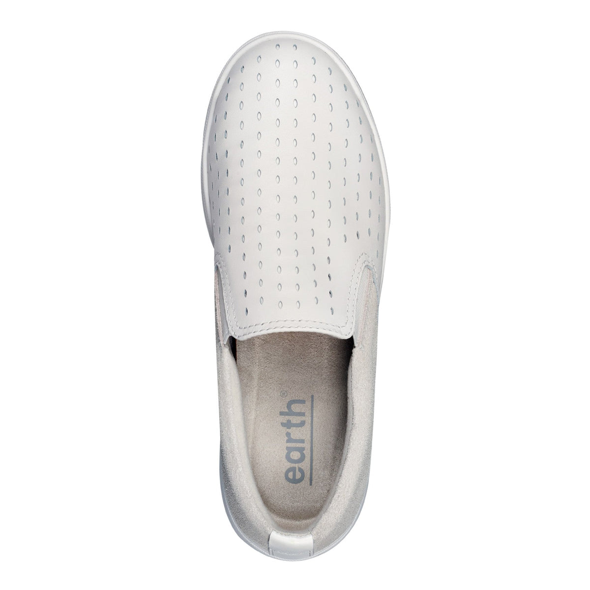 Nel Laser Cut Round Toe Casual Slip-on Sneakers - Earth Shoes New