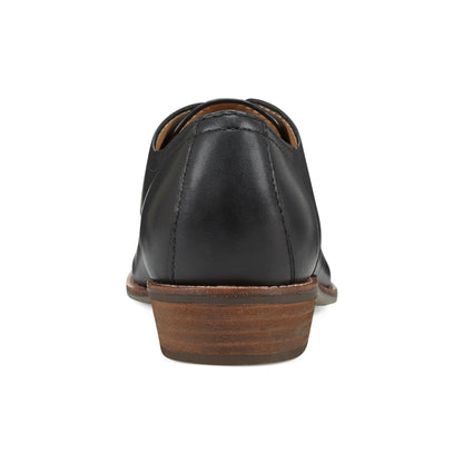 Eane Stacked Heel Casual Lace-Up Loafers - Earth Shoes Popular