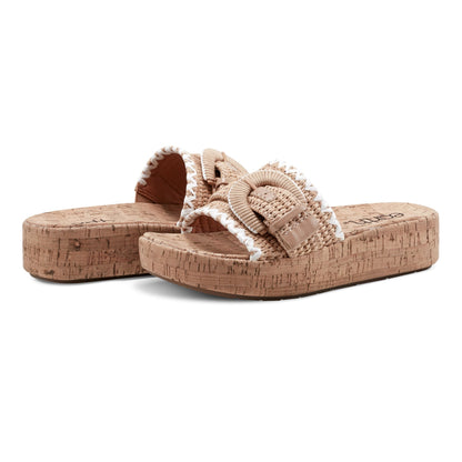 Samsy Casual Slip-on Wedge Platform Sandals - Earth Shoes Exclusive