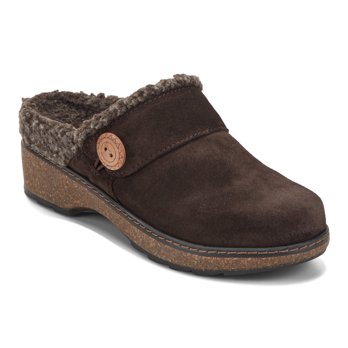 Karsten Round Toe Slip-on Casual Clogs - Earth Shoes Premium